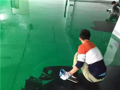 上城下面给你一份环氧地坪漆施工的完整流程